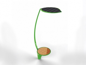Photovoltaic solar chair